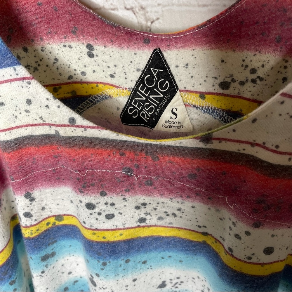 Seneca Rising PacSun Striped Tank Top S - Picture 4 of 6
